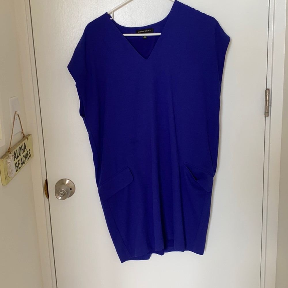 Banana Republic loose purpled dress